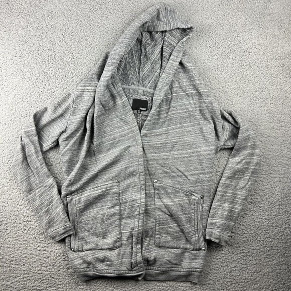 Aritzia Wilfred Free Size XS Rousseau Sweatshirt Jacket Oversized Hoodie Studded - Picture 1 of 8